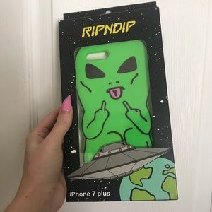RipnDip alien iPhone 7plus case